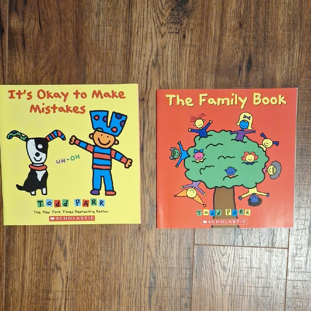 Lot Of 2 Paperback Todd Parr Books